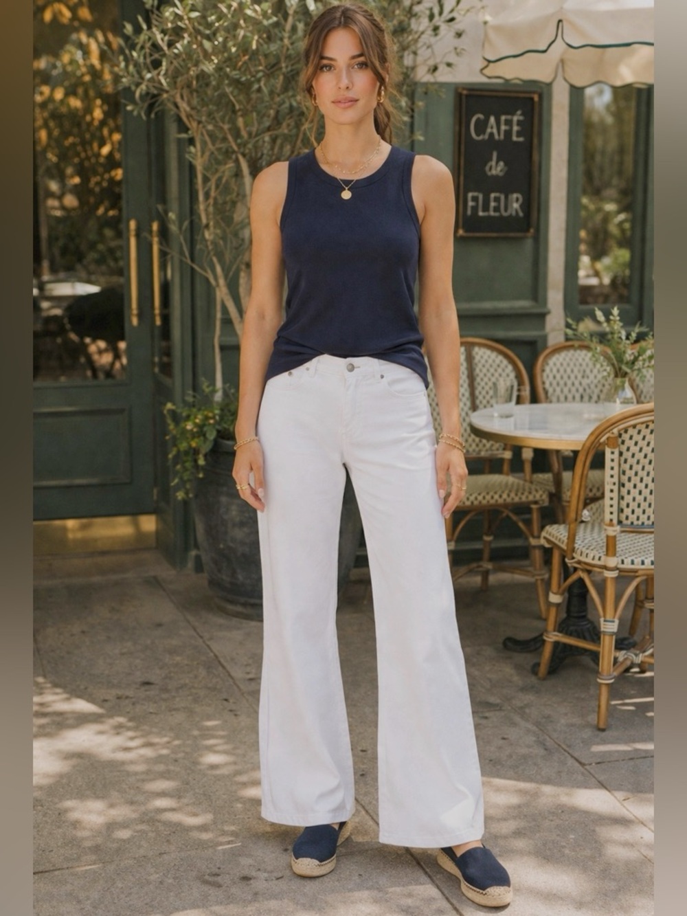 Chico’s DefineMe Wide Leg Jeans Size 12P